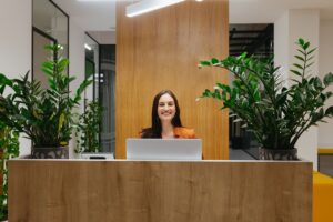 edwards & hill office reception area